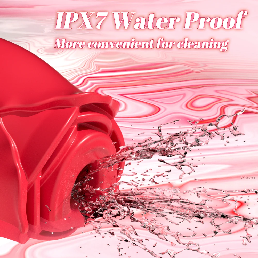 ألعاب الورد مص الهزاز النساء فراغ البظر محفز الإناث الفم الحلمة البظر مصاصة قوية تهتز الكبار الجنس لعب #6