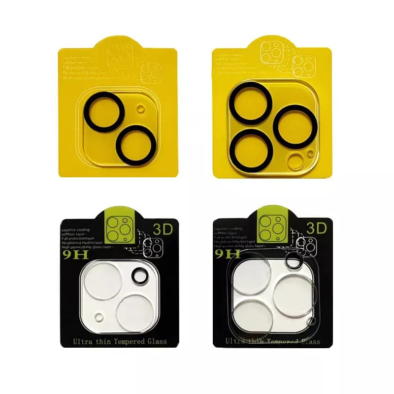 Gehärteter Glas-Kameraobjektivschutz für iPhone 17 Air 16 15 14 Pro Max 13 Mini Plus 16Pro 17Pro iPhone HD-Objektivabdeckung Zubehör