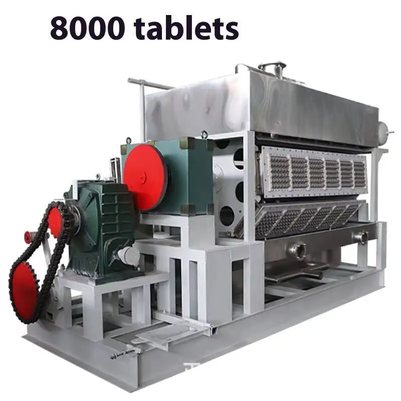 

Paper Lunch Box Production Line Egg Tray Making Machine Egg Shell Paper Tray Forming Machine Production Line