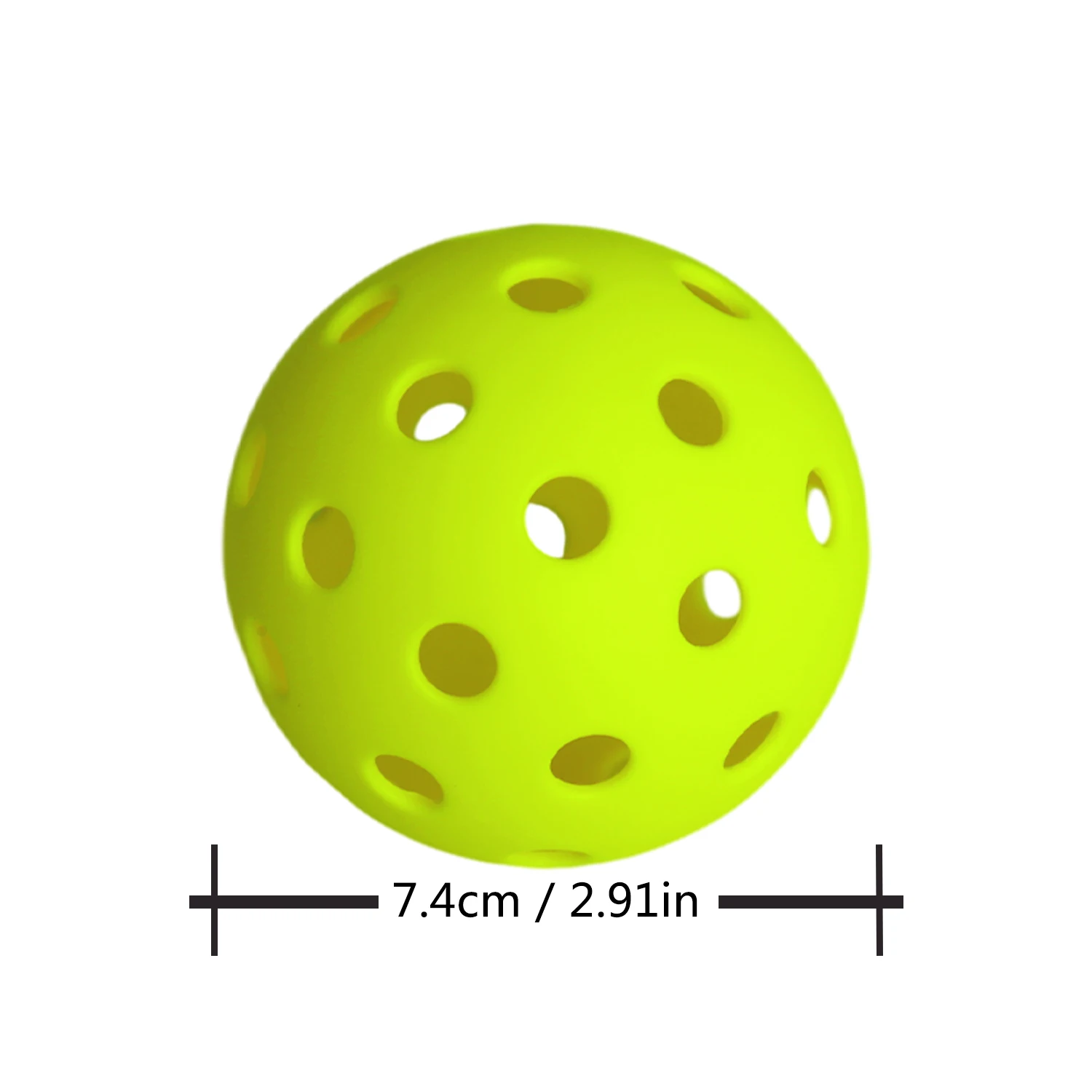 Professional Elastic Training Pickleball, High Elasticity Pickleball With 40 Holes, Lightweight Durable Ball With Storage Bag