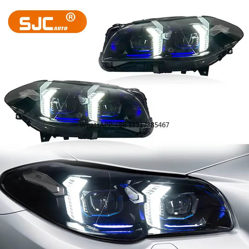 

High Quality Car Accessories LED Headlights Plug and Play for BMW 5 Series F10 F18 2011-2017 Modified Head Lamps Assembly