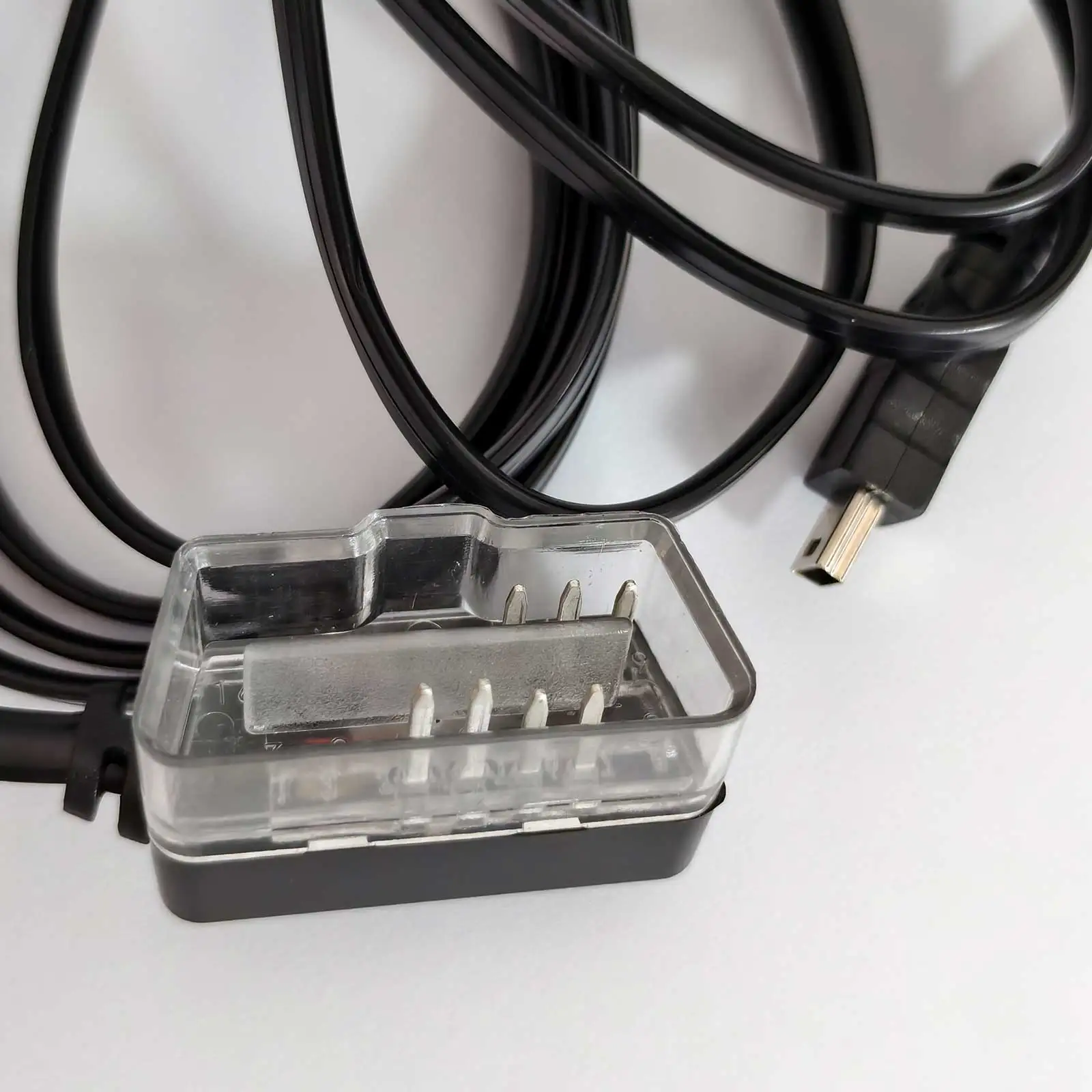 QJ HUD P24 車載ヘッドアップディスプレイケーブル 1.7M Type-C接続ケーブル OBDアダプター ドライブレコーダーケーブル 自動車アクセサリー