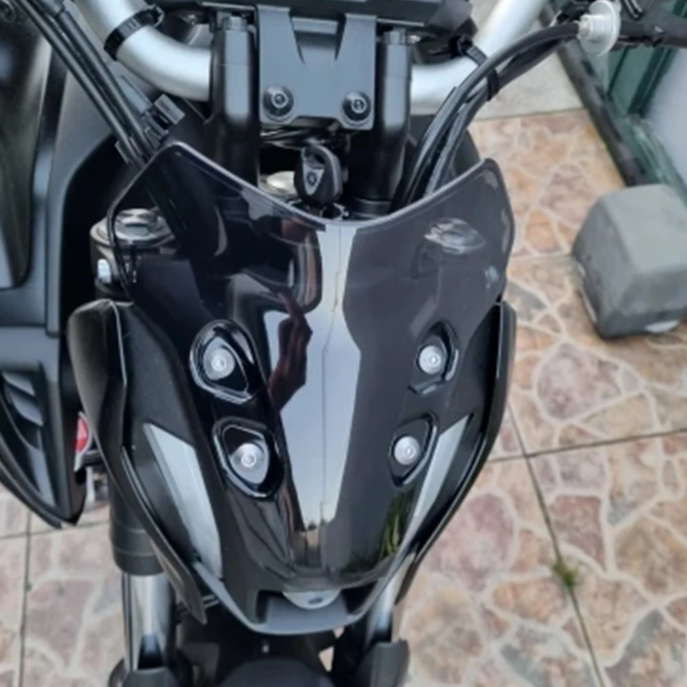 

FOR YAMAHA MT07 Windscreen MT-07 MT mt 07 2023 2022 2021 Motorcycle Windshield Deflectors Wind Shield Screen Protector 2024 2025