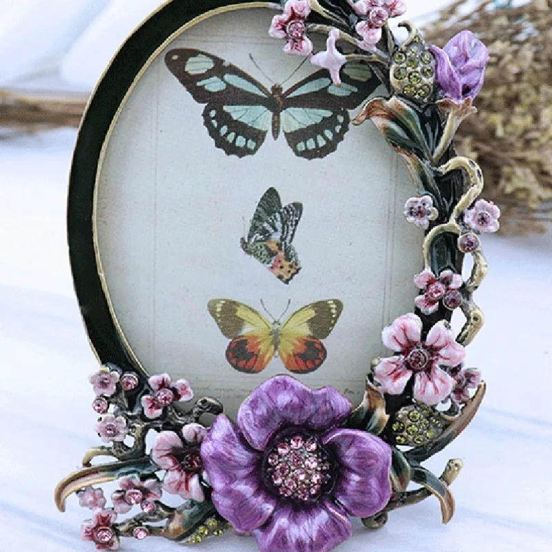 Pinjian European retro children's birthday gift photo frame for girlfriend creative American wedding photo frame setting