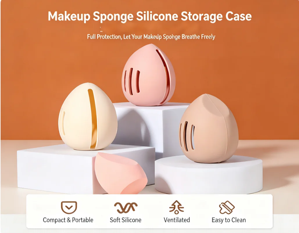 กระเป๋าเก็บบิวตี้เบลนเดอร์ซิลิ - Beauty Blender In Makeup บทวิจารณ์และราคา