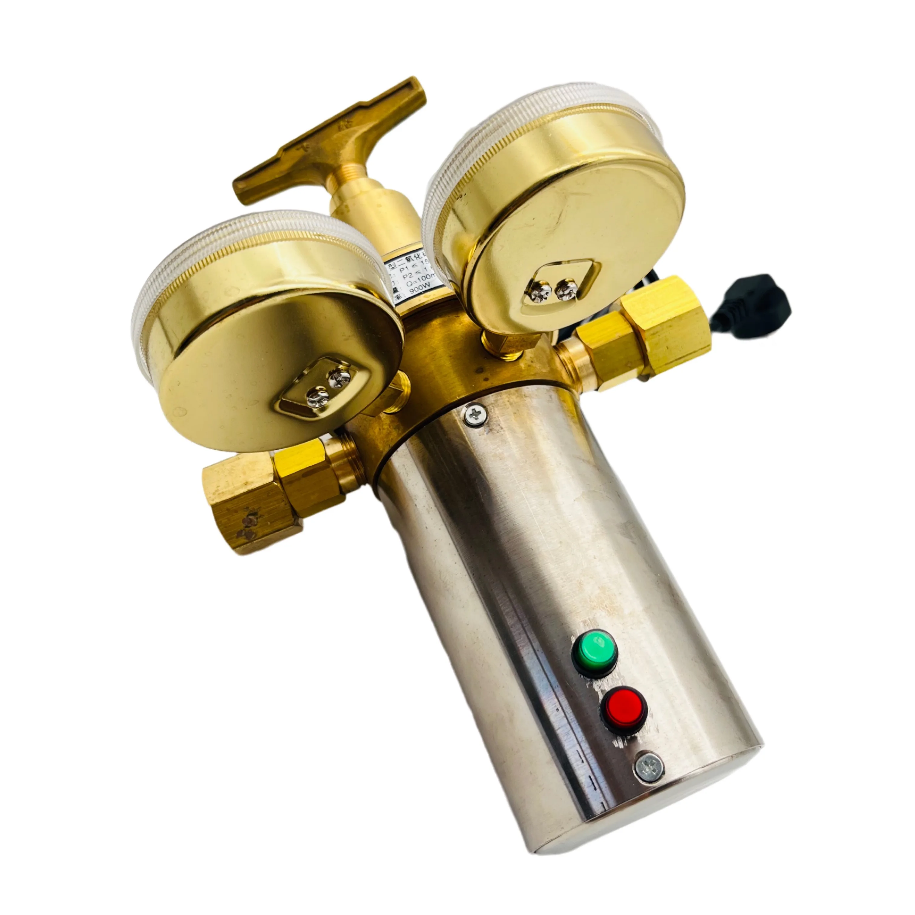 Regulators with Heater Carbon Dioxide Pressure Gauges Regulating for Welding Equipment