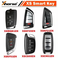 1 Uds XHORSE XS serie llave inteligente XSKF01EN XSCS00EN XSMQB1EN XSKF20EN XSKF21EN XSCH01EN versión en inglés