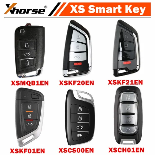 1 Uds XHORSE XS serie llave inteligente XSKF01EN XSCS00EN XSMQB1EN XSKF20EN XSKF21EN XSCH01EN versión en inglés