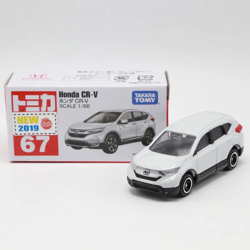 TOMY Honda CRV FIT Toyota RAV4 RAIZE PASSO  Alloy Car Diecasts & Toy Vehicles Car Model Miniature Scale Model Car For Children