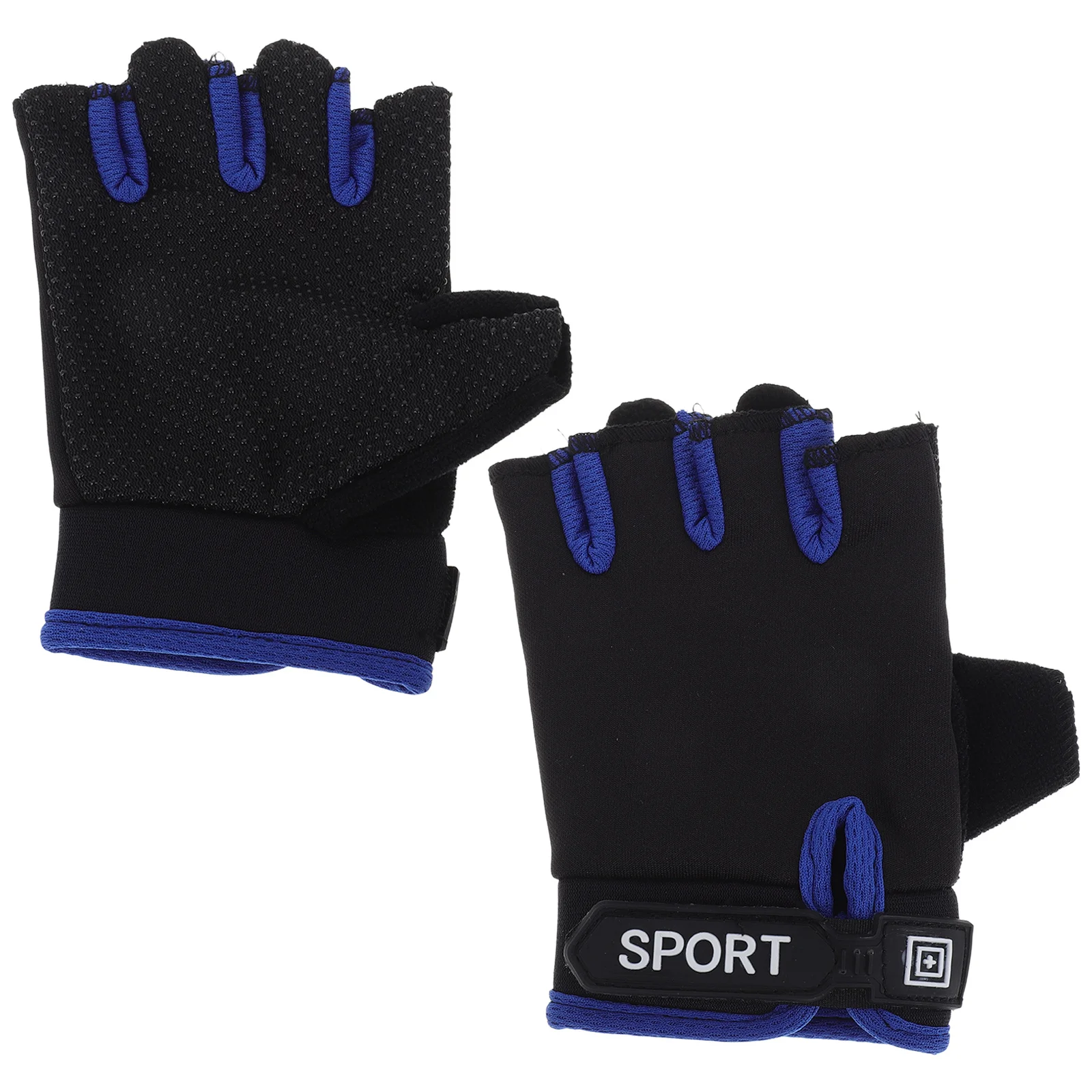 

1pcs 1 Pair Kids Fingerless Bike Gloves Anti-Slip Breathable Cycling Gloves For Balance Biking Roller Skating Sports Half Finger