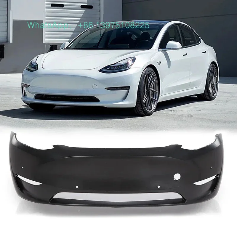 

Car Front Bumper Cover Exterior Bodykit Parts Front Guard Cover Model S Y 3 X