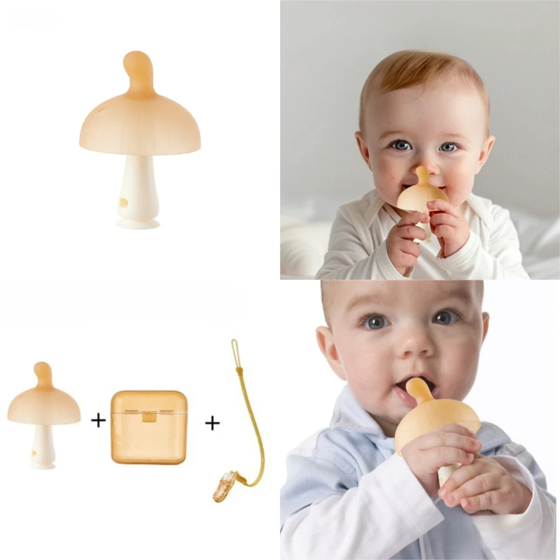 

1PCS Silicone Baby Teeth Grinding Stick Anti-Eating Hand Soothing Teeth Bite Gums Newborn Soother BPA Free Teether Gift Toys