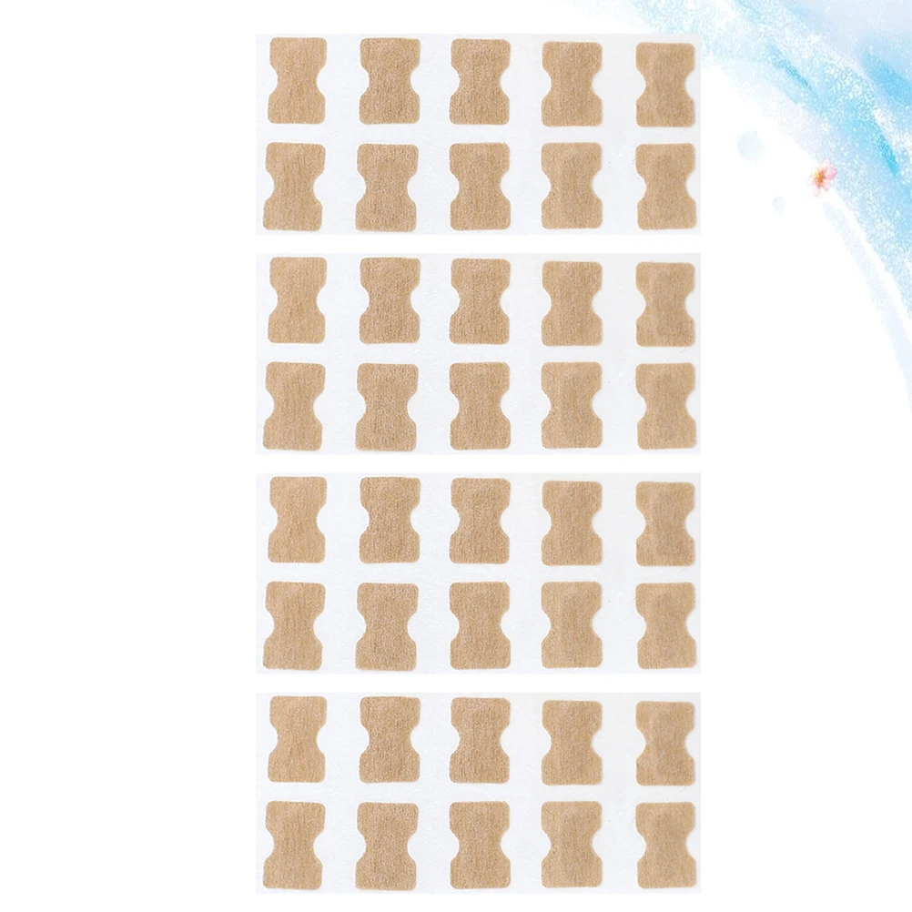 

4 Sets Nail Stickers Pedicure Tools Paronychia Correction File Foot Toenail Corrector