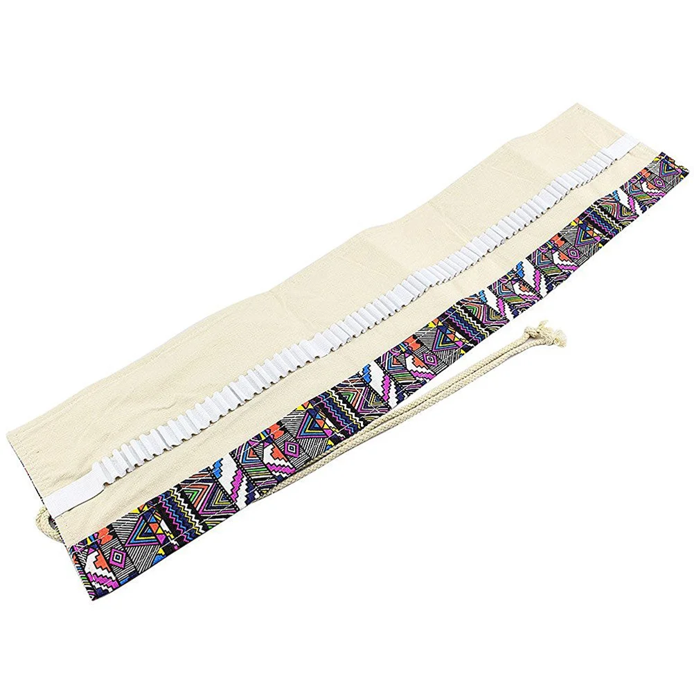 Portalápices de lona con 72 ranuras para lápices de colores, estuche organizador de almacenamiento, suministros de arte, regalo para artistas