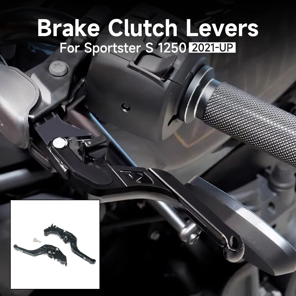 Motorcycle Accessories Brake Clutch Levers Handlebar Hand Control Kits Black For RH975 S Nightster 975 2022 2023 2024