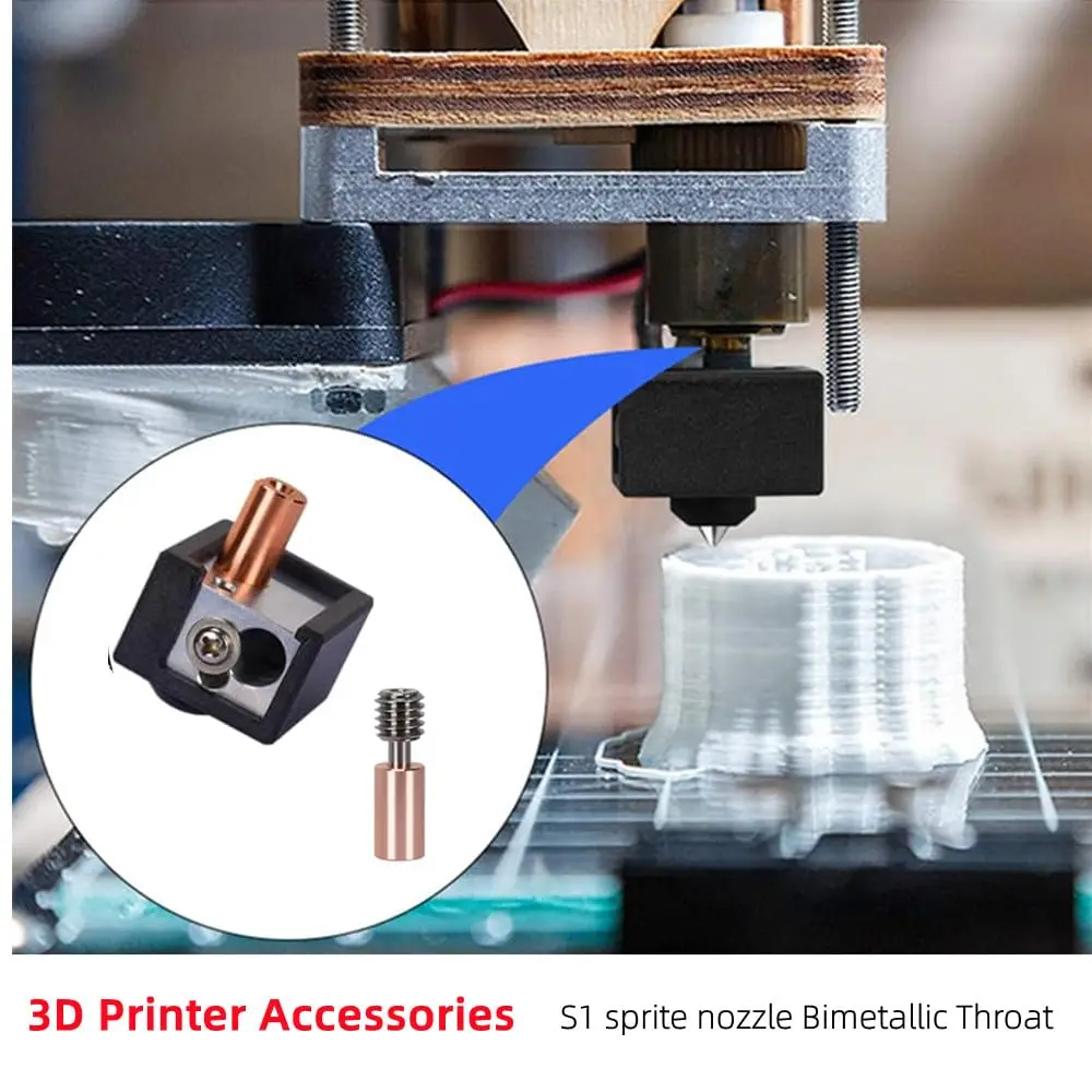 Creality Offizielles Ender3 Halsrohr aus Titanlegierung, Bimetall-Heatbreak, für Ender3 S1/3 V2/3 Pro/Ender 5/CR-6 SE/CR-5 PRO/CR10 – Detail 6
