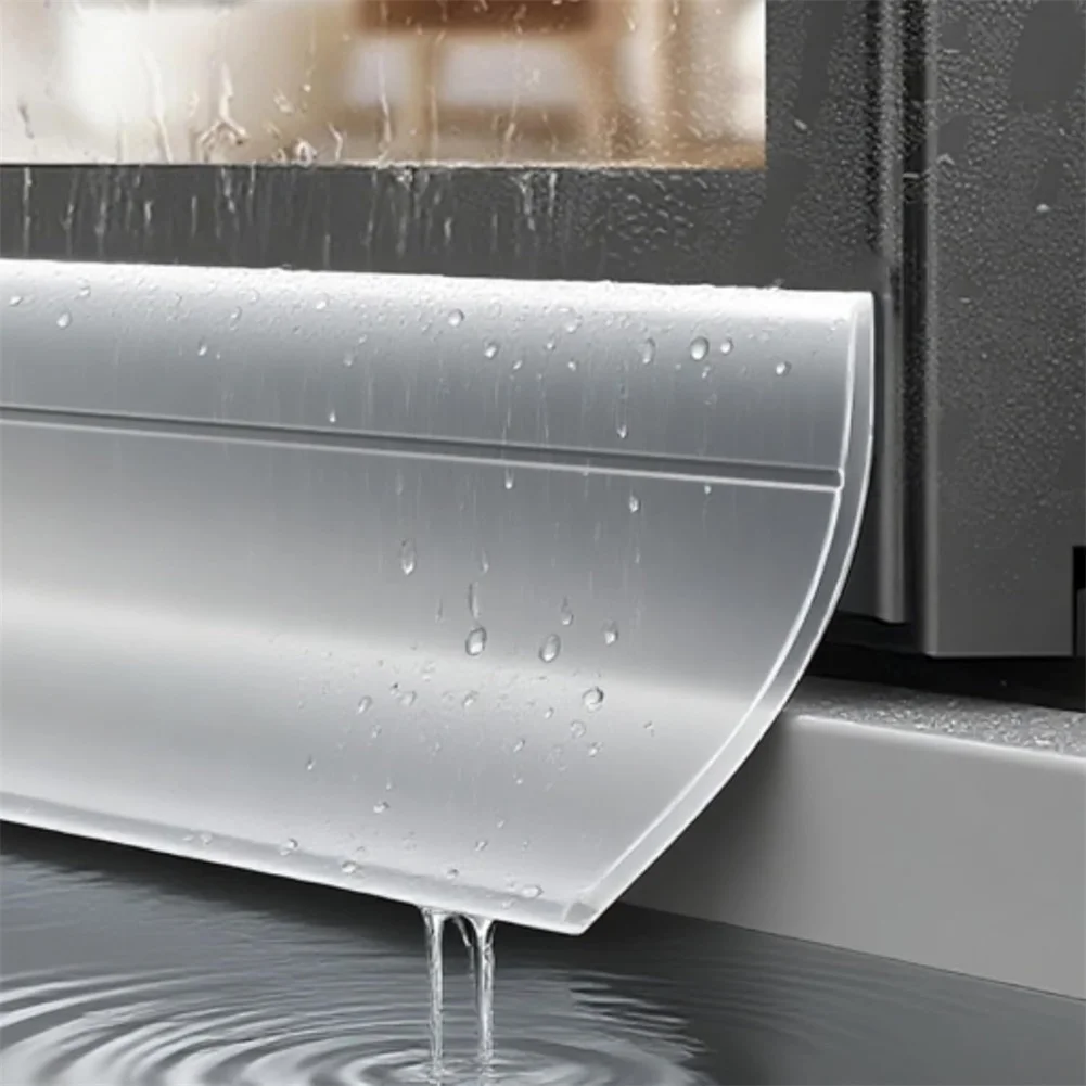 300cm Self Adhesive/ Rubber Rain Barrier Flexible Window Door Weather Stripping Draught Excluder For Home Car Sealing Strip