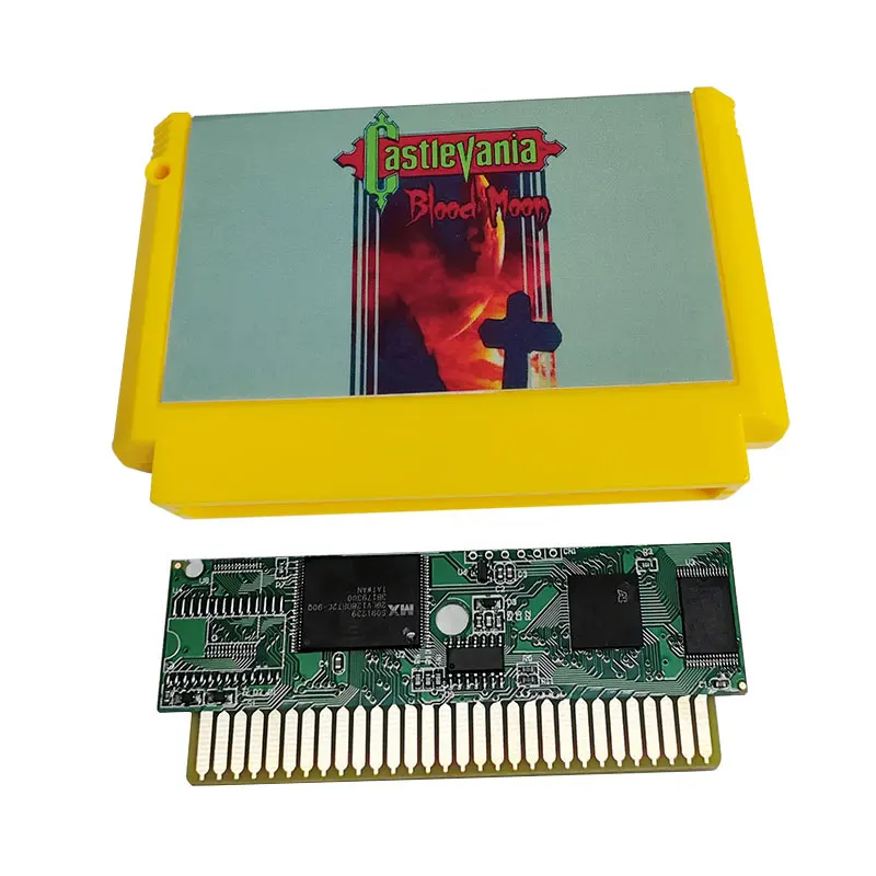 Catlevania Blood Moon Video Game For 60 Pins 8 Bit FC Game Cartridge