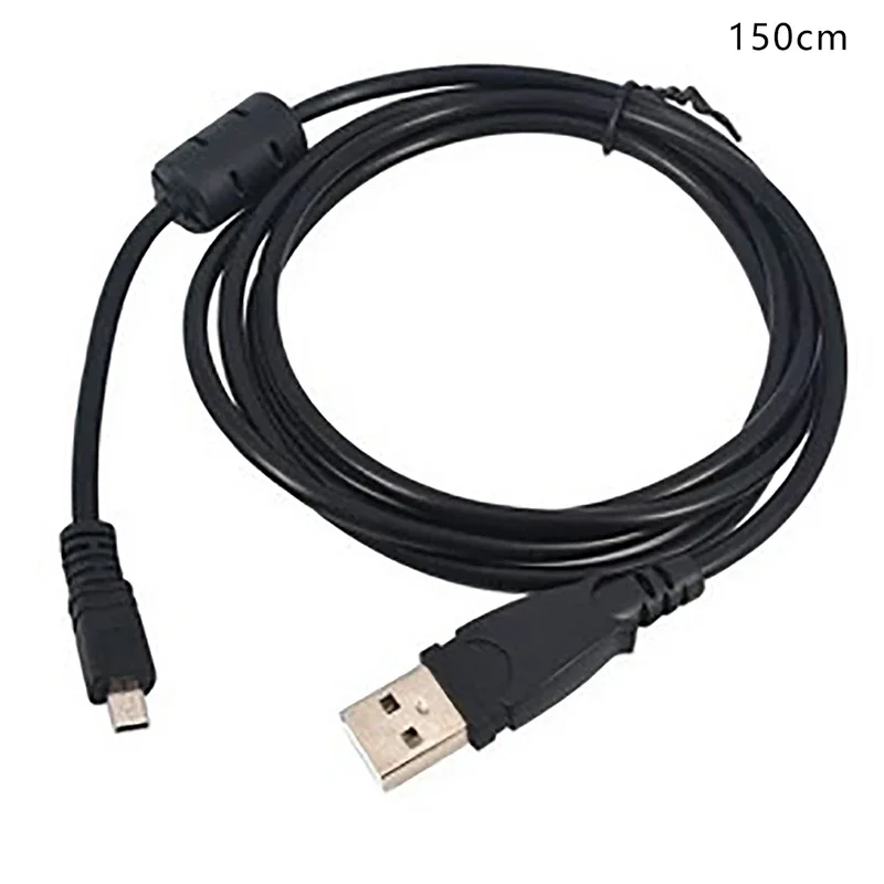 كابل بيانات USB كاميرا صور البيانات كابلات نقل مزامنة الفيديو 8pin 150 سنتيمتر لنيكون أوليمبوس بنتاكس سانيو #5