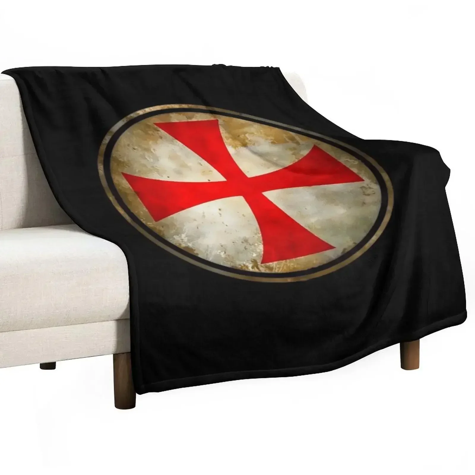 KnightsTemplar Throw Blanket Extra Large Throw Plaid on the sofa Soft Big Blankets