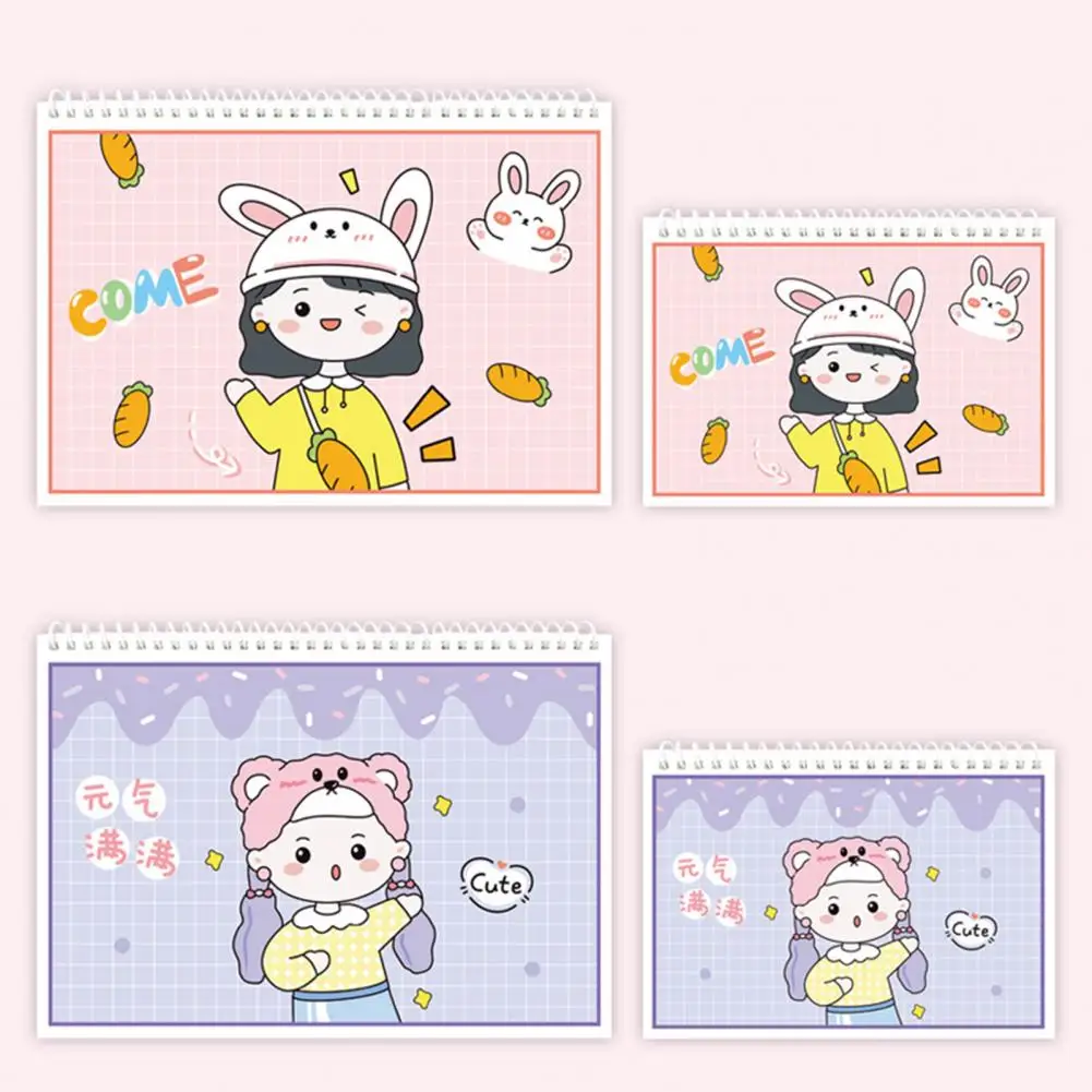 DIY Reusable Creative Sticker Collection Book Cartoon Handbook Nail Stickers Storage Book Empty Collection Book Student Supply