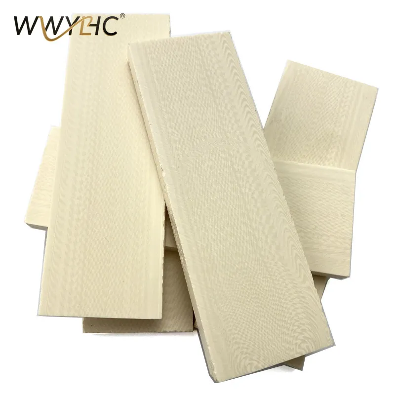 Suitable for Attaching Imitation Ivory Handle Material, Resin Handle Ivory Handle Material, 120X40X30MM