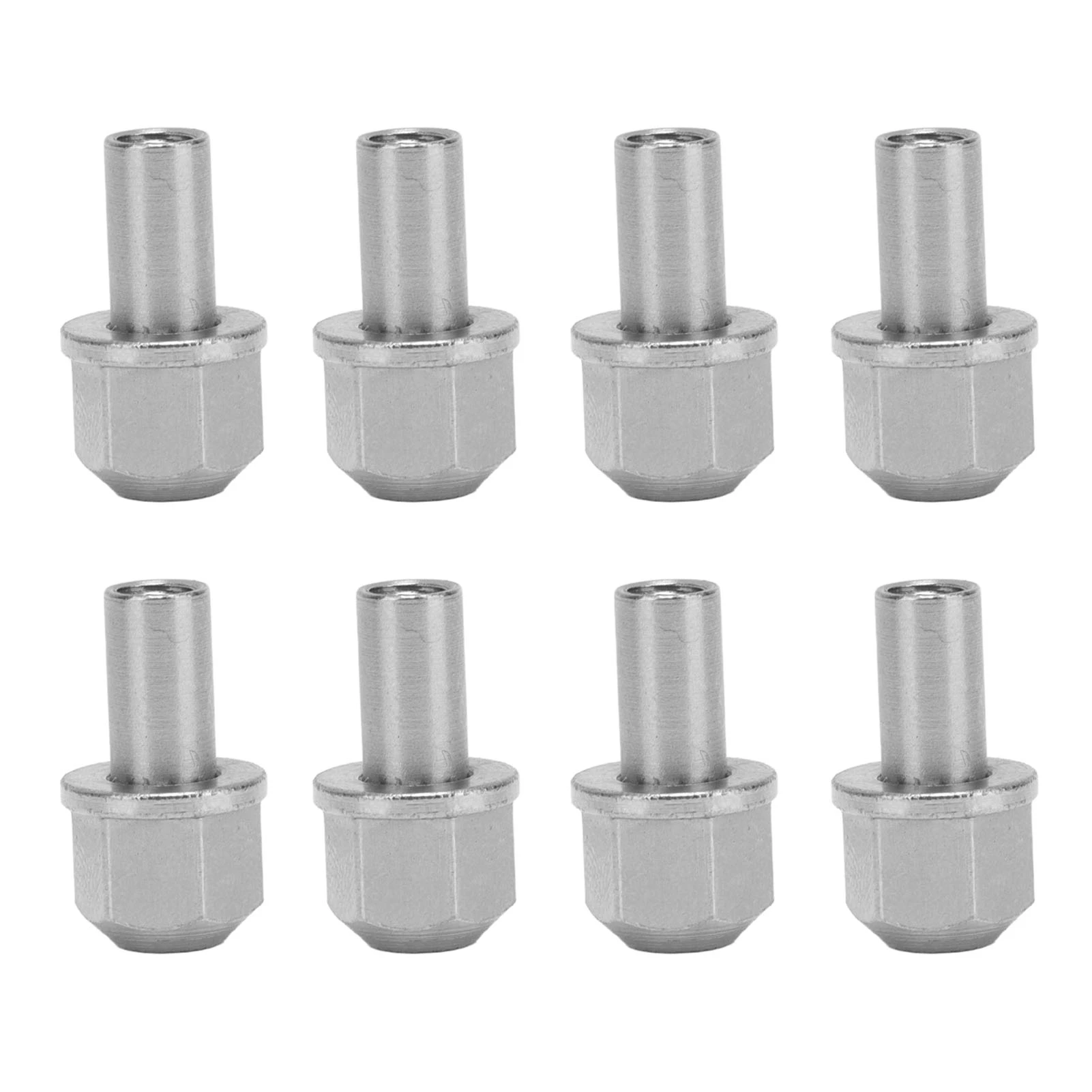 8Pcs RC Hex Wheel Hub Drive Adaptor Extension Column Metal Nut for Axial SCX10 for Traxxas D90 for Redcat for GEN8