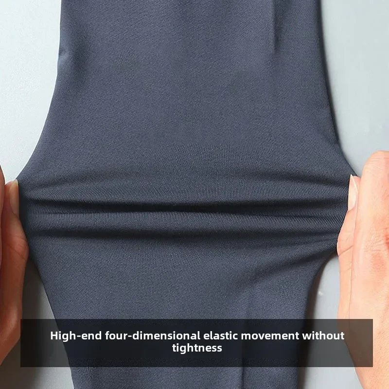 Men's Winter Running Set Plush Warm Thermal Sportswear for Training Fitness Suitable for Track Field Quick-Dry Morning Runs Set