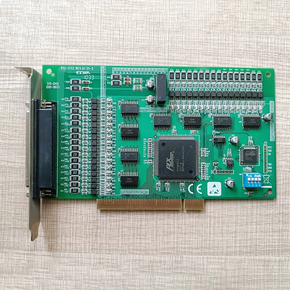 PCI-1733 REV.A1 32-Channel Isolated Digital Input Card 100% Tested Fast Ship Perfect Work