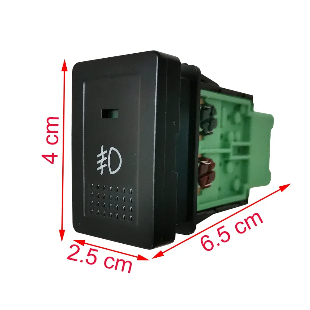 Luz Led Interior para coche, luz antiniebla delantera, interruptor de botón para Suzuki SX4 Swift Grand Vitara 2006 - 2012 2013 2014 2015 2016