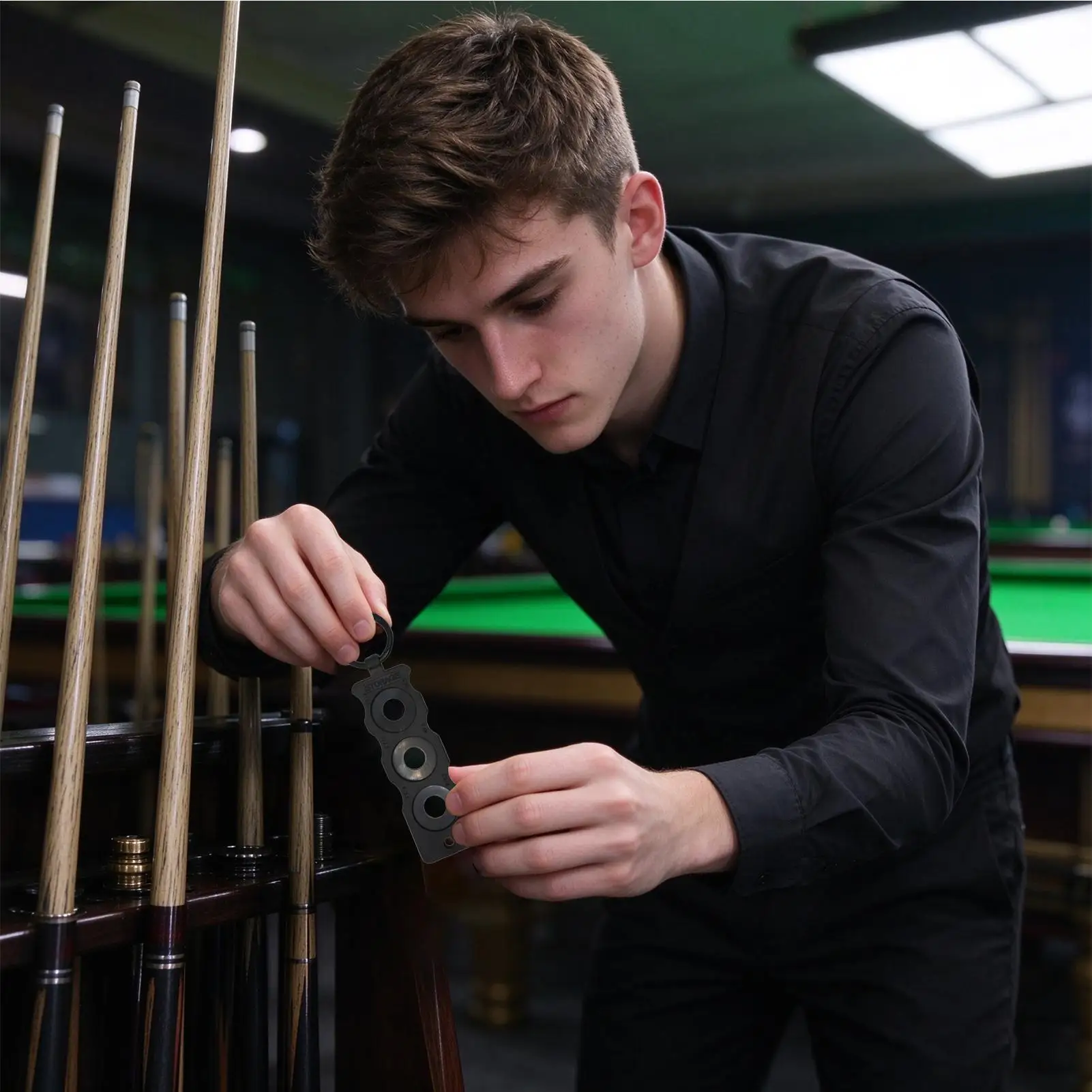 Billiard Cue Joint Cover Holder 3/4 Hole Stable Fixation Collector Cue Joint Protector Storage Holder For Classes Personal