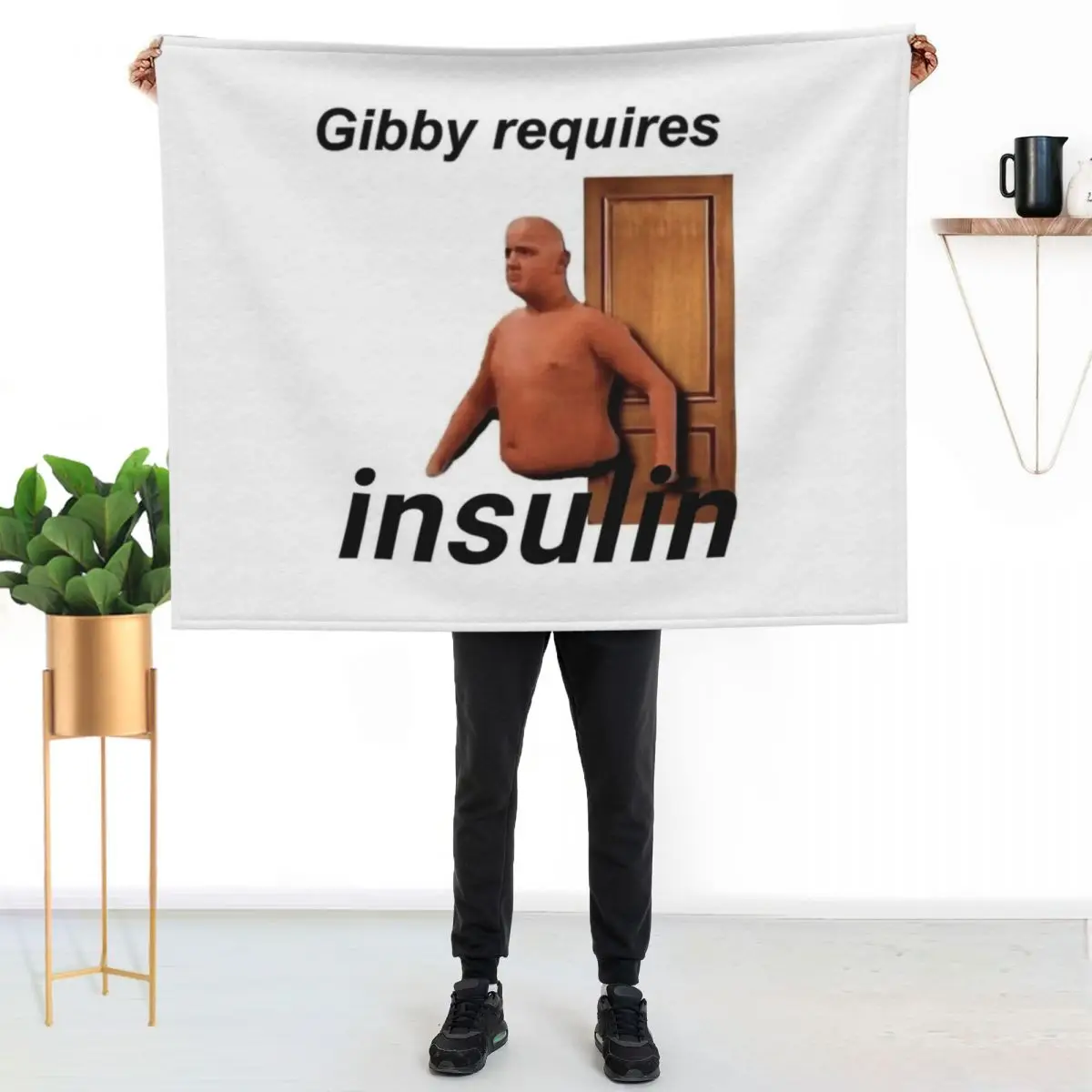 gibby requires insulin Throw Blanket For Baby Blankets For Sofas Decoratives For Decorative Sofa Custom Plaid Blankets