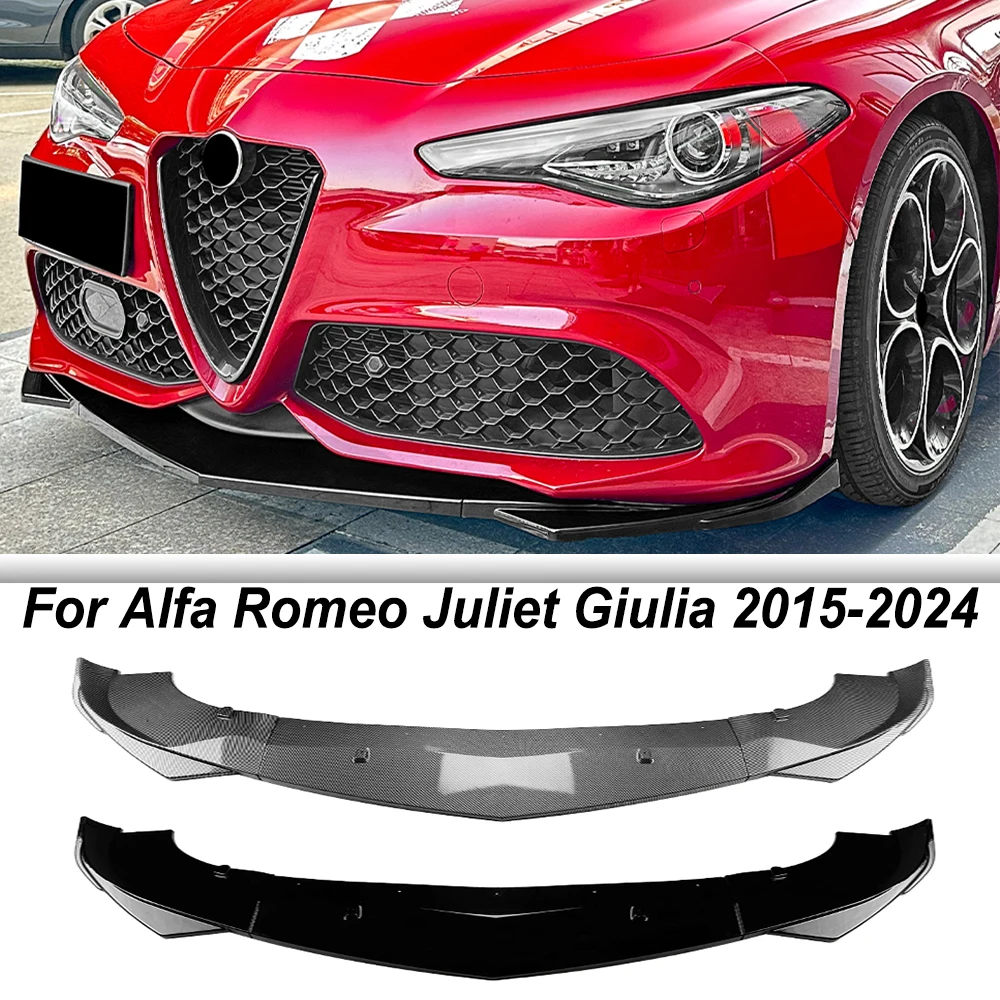 

Для Alfa Romeo Juliet Giulia 2015-2024 автомобильный передний бампер, разделитель губ, диффузор, комплекты кузова, спойлер, защита бампера, аксессуары