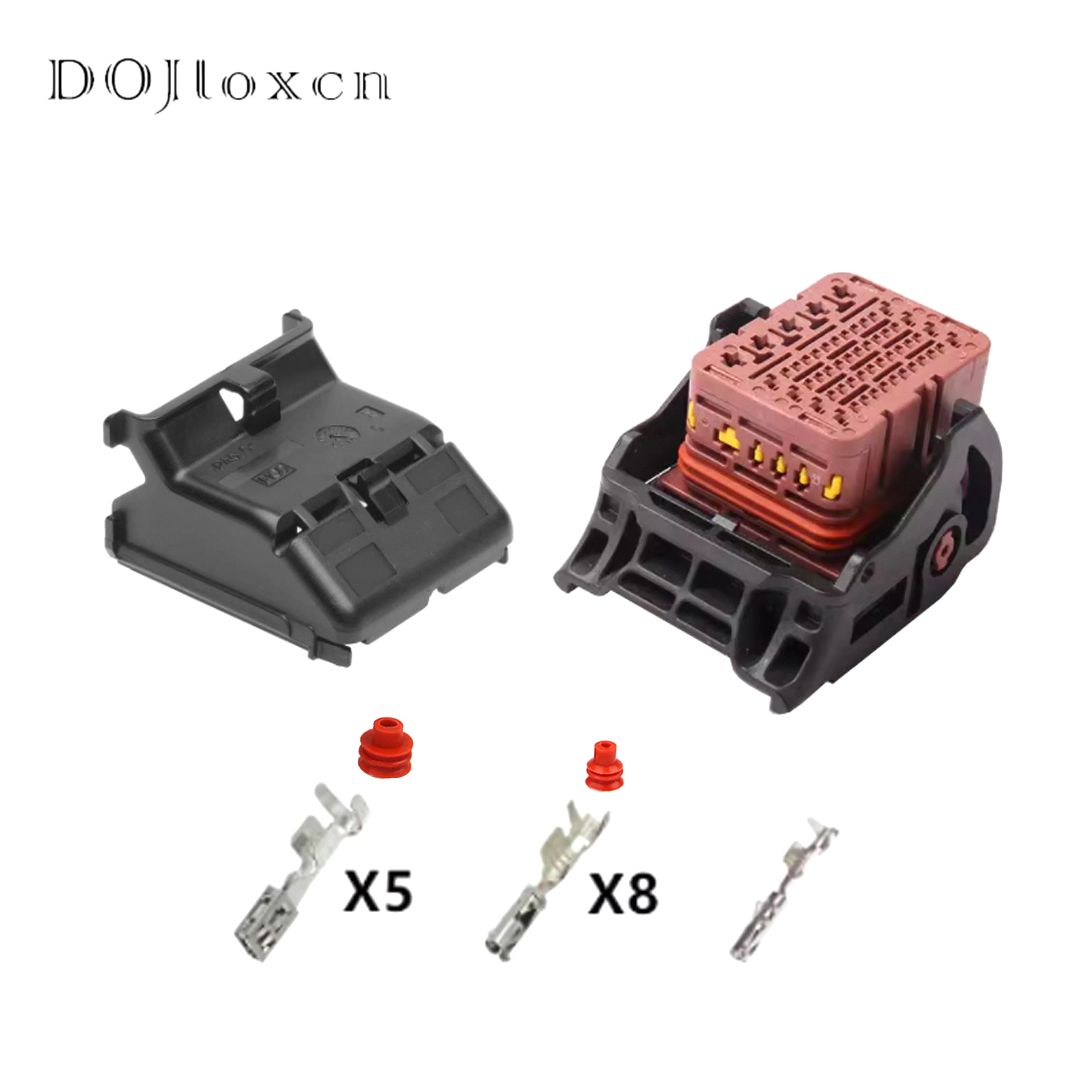 1 Set 53 Pin Receptacle Hybrid Modular Plug ECU Female Connector And Terminals 64321-2019 34763-0001