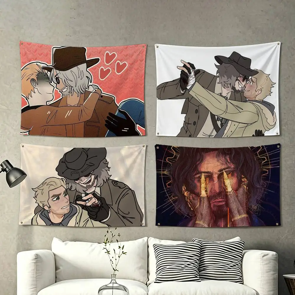 Karl Heisenberg Ethan Winters Wintersberg  Flags for Bedrooms Home Decor Items Outdoor Decors Garage Decoration Flaga
