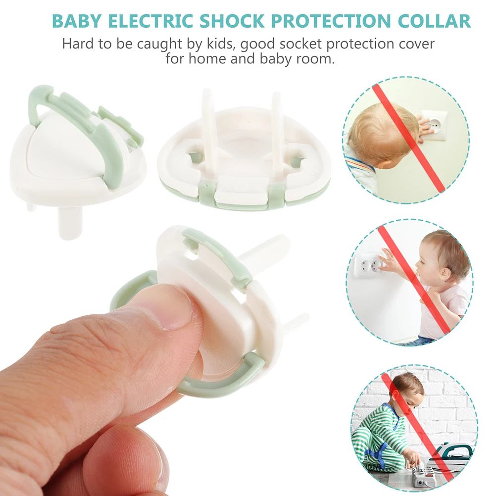 

24pcs Protection Cover Baby Proofing Plug Covers Baby Proofing Outlet Electric Child Protector Plastic Home Decor