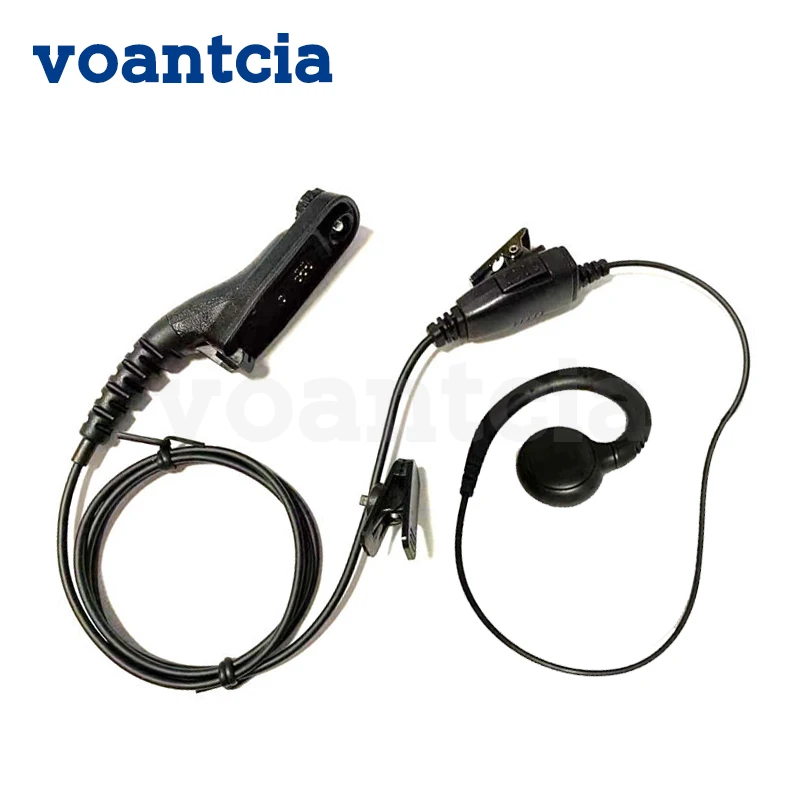 C-type Ear Hook Earphone Amateur Radio Hf Transceiver Earpiece for Motorola XPR7550 APX7000 DGP8550e 5550e DGP4100 Walkie Talkie