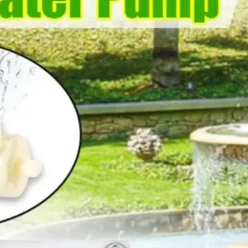 Double Sided Transparent 10W 12V Solar Water Pump for Aquatic Life Enhancement in Bird Baths and Garden Fountains