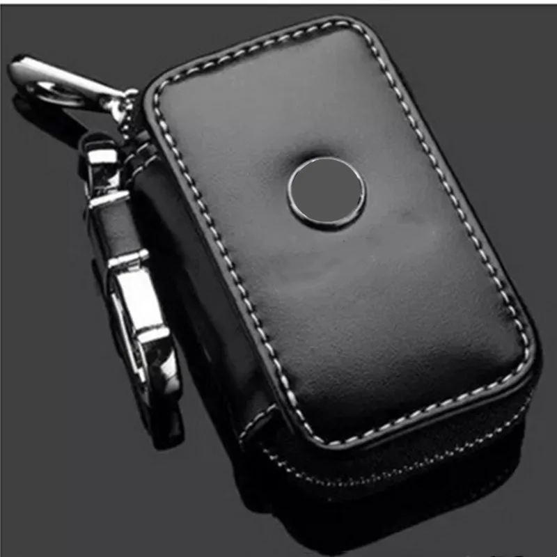 

Universal Genuine Leather Remote Car Key Bag Case Cover Wallet Bag Keychain For All Kinds Of Car Key Accessories