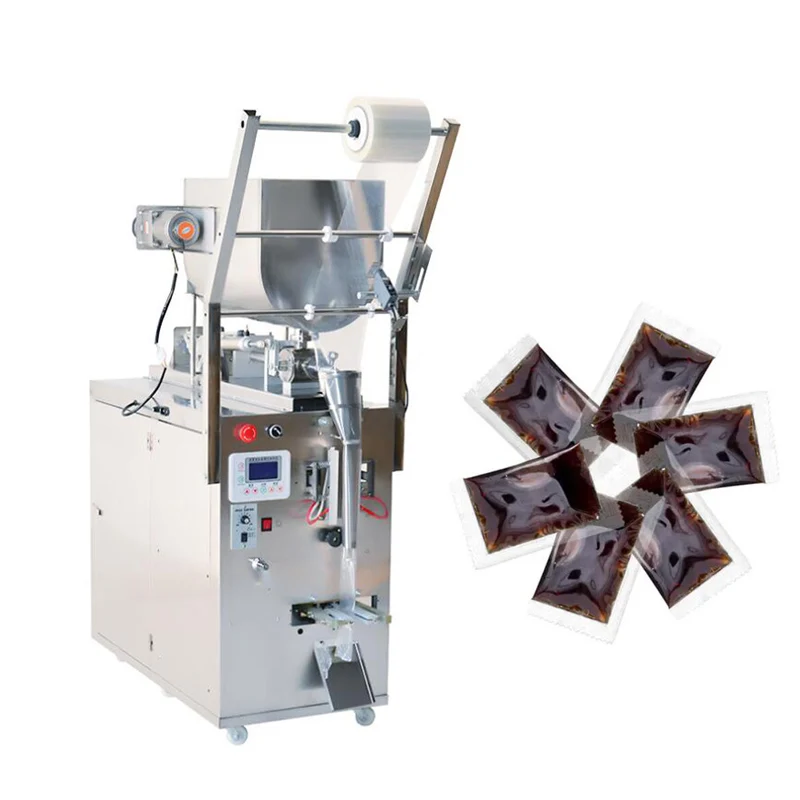 

Automatic Filling Packing Machine Paste Milk Chili Oil Quantitative Bag Maker sauce Hot Pot Material Takeout Packing Machine