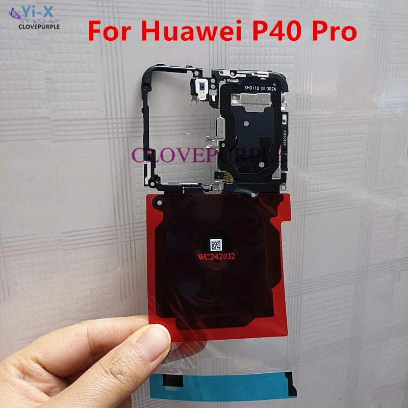 1pcs Wireless Charging Chip NFC Module Antenna Motherboard Cover With NFC For Huawei P40 Pro Replacement Parts