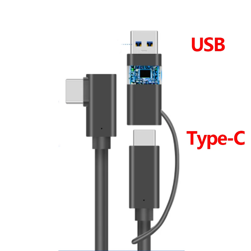 VR Glasses Streaming Cable PC Computer Cable USB to Type C Interface 5m Link Kit for Oculus quest 2 and Pico 4