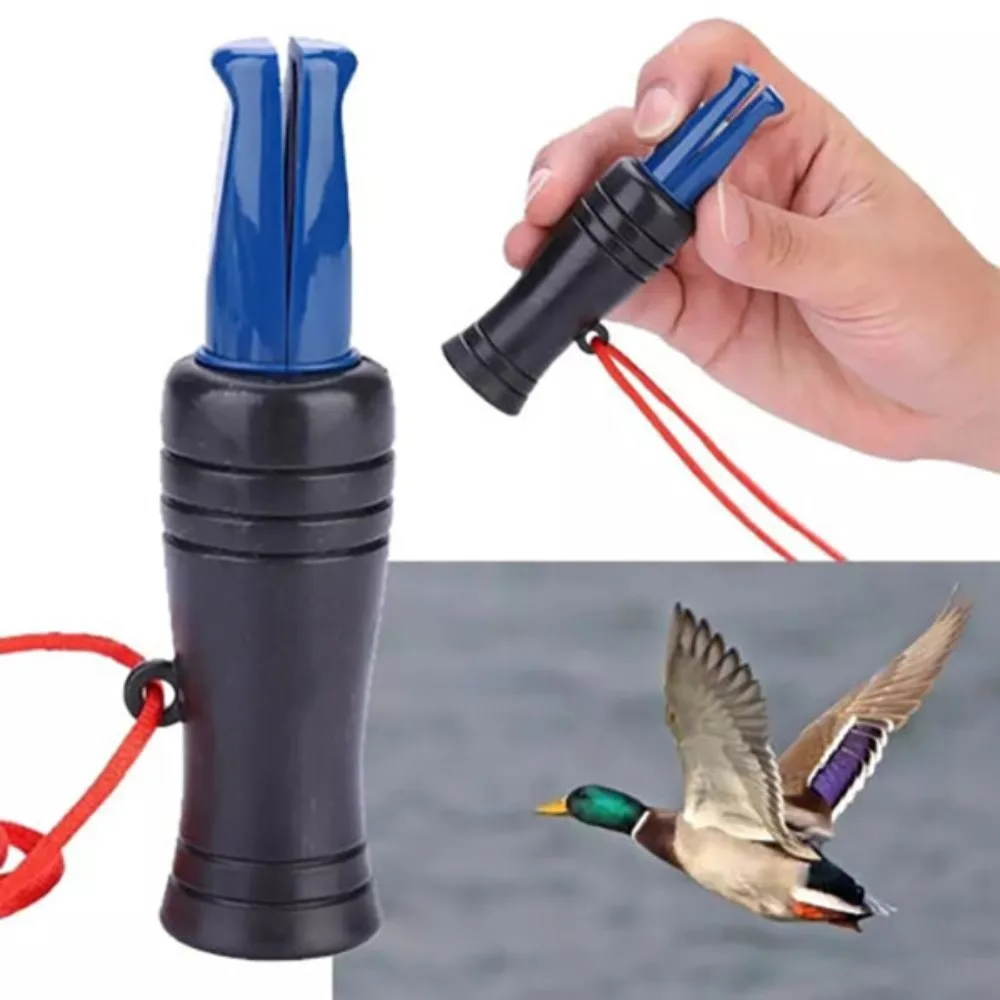 Portable Outdoor Duck Call Plastic Mallard Whistle Camping Supplies Pheasant Caller Decoy