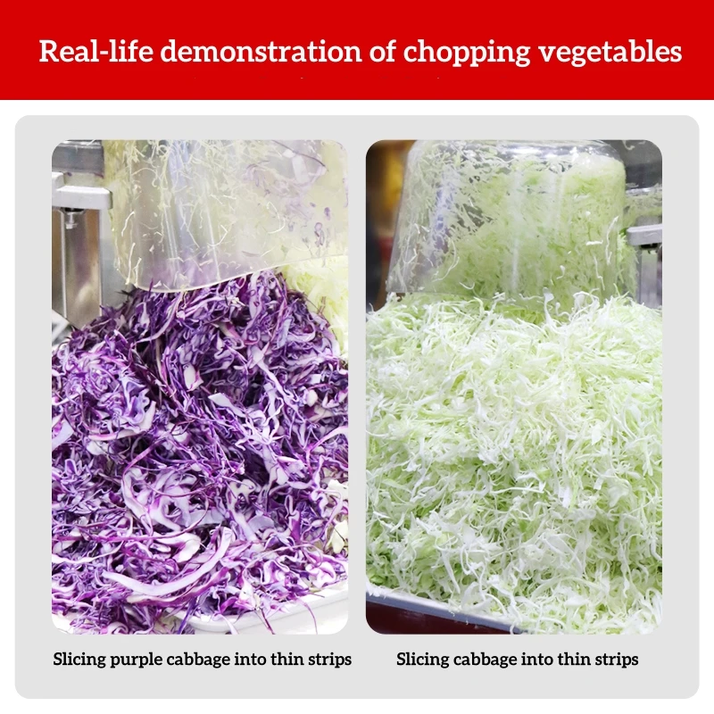 Desktop Multifunctional Fruit Food Slicer for Cabbage Carrot Onion Vegetable Cutter for Coleslaw Salad Onion