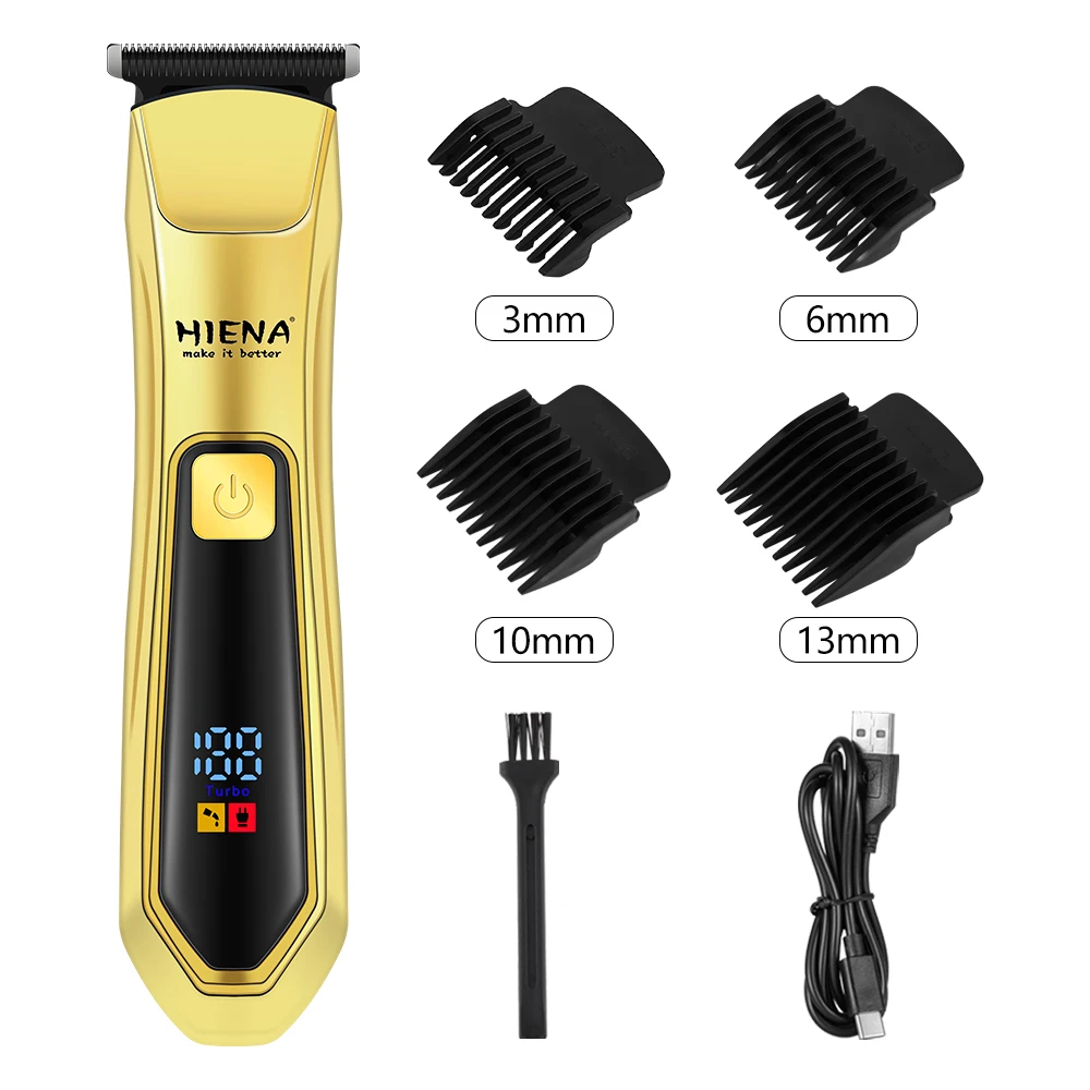 

hiena home appliance electric push clipper professional haircut sharp knife head super large power limit comb