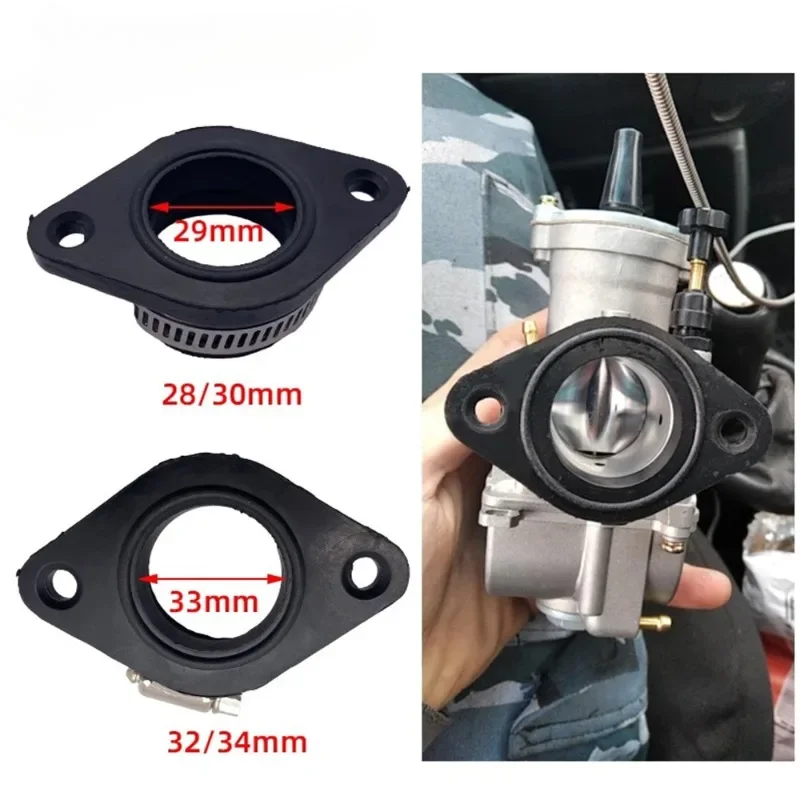 1PCS Motorcycle Carburetor Joint Intake Adjuster Interface Carb Adapter for PWK 21/24/26/28/30/32/34mm