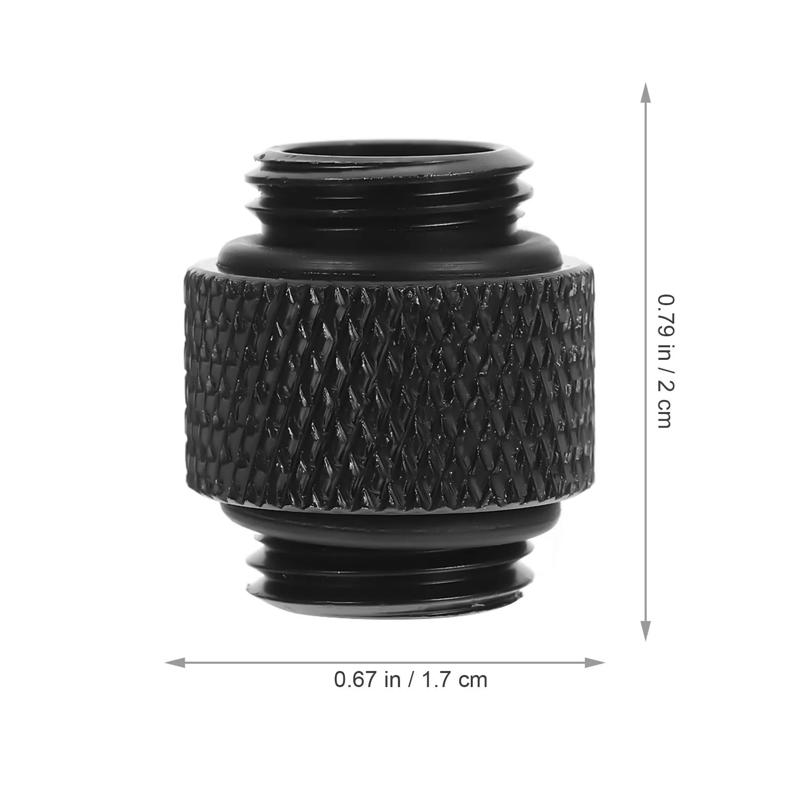 2pcs G1 4 Thread Water Cooling Adapter Fittings for Cooling Pump Computer Connector Extender Male Durable Sealing O Ring