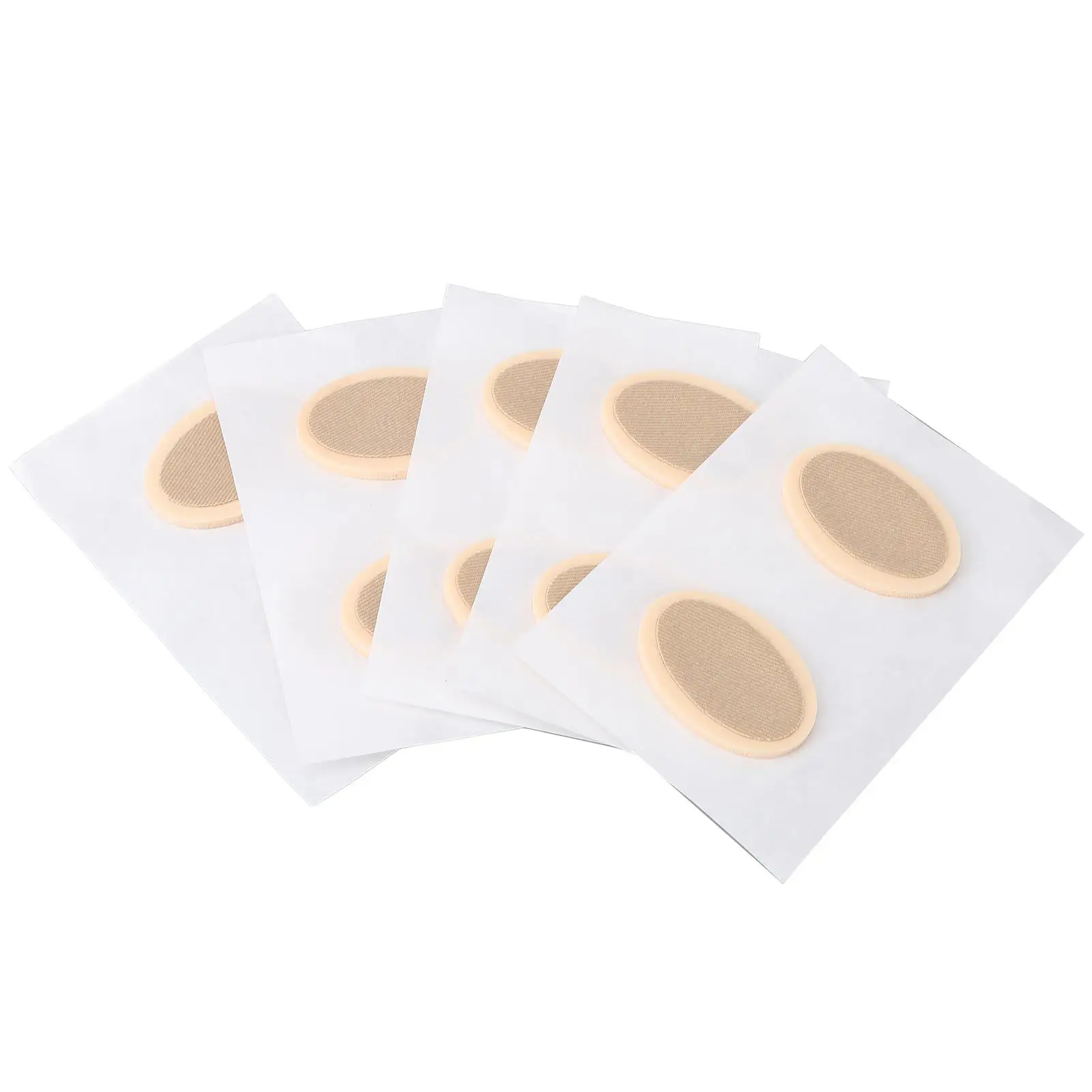 Almohadilla de cojín para callos de los pies, Protector de maíz suave, absorción del sudor, amigable con la piel, x5