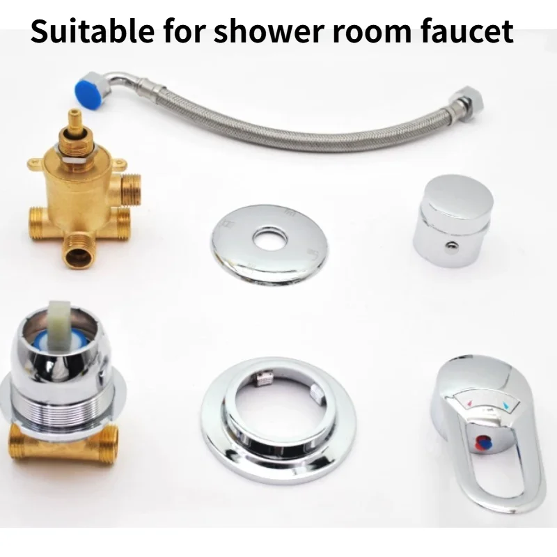 Hot Cold Mixing Switch Valve Suitable for Rain Shower Bathroom Shower Faucet Repair Parts