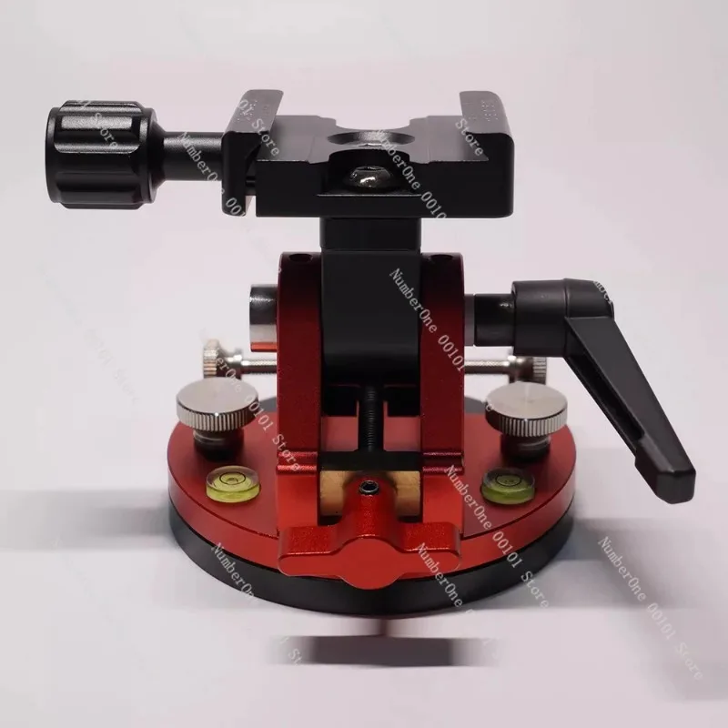 All Metal Latitude Adjustment Base for Equatorial Instrument, High Precision Fine Tuning Seat Equator Dimension